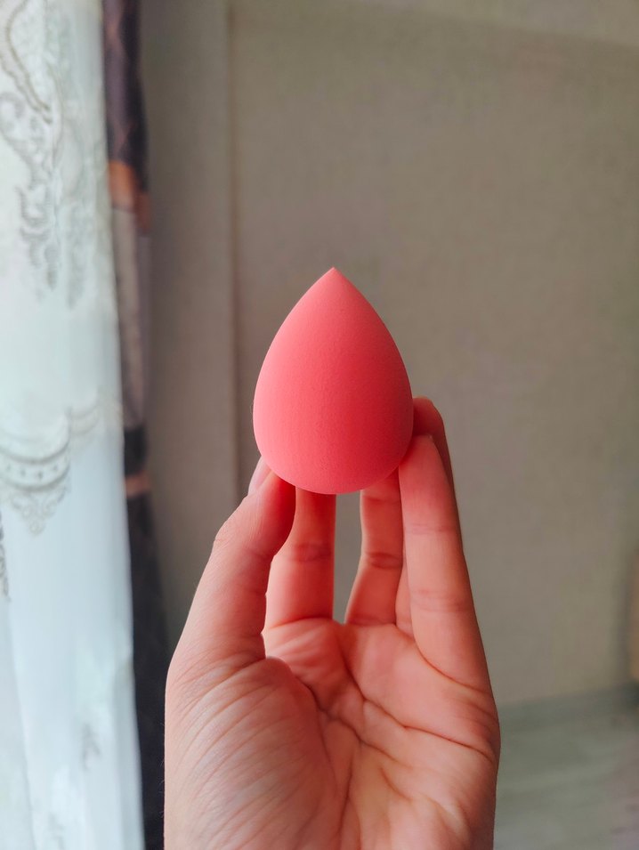 Pastel Pembe Makyaj Süngeri - Görsel 4