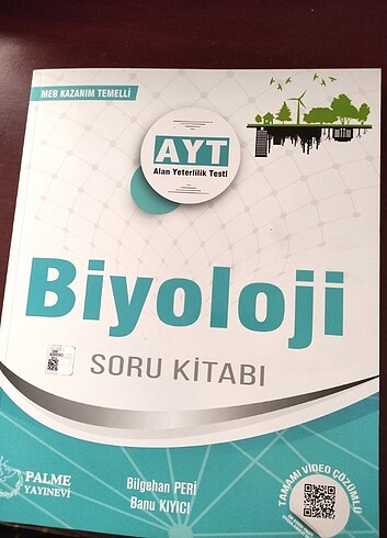 PALME YAYINLARI AYT BİYOLOJİ SORU BANKASI 