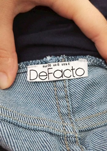 36 Beden Mavi Hamile Kot Pantolon