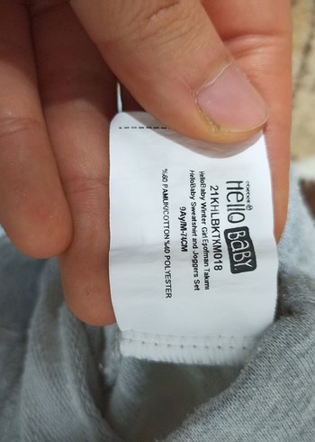 Gri Triko Rahat Eşofman - Görsel 2