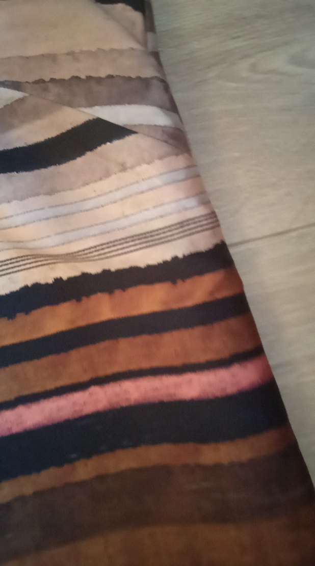 Kahverengi Bohem Pilili midi Elbise - Görsel 4