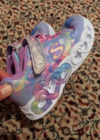 skechers kız çocuk spor ayakkabısı - Görsel 3