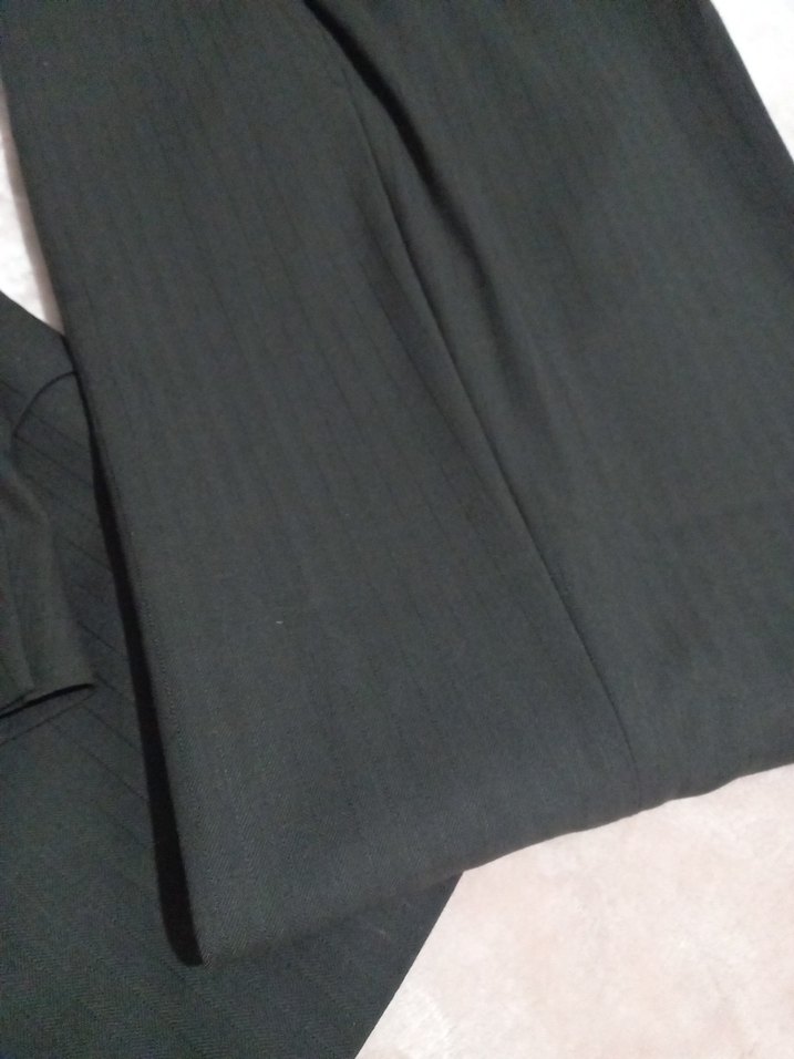 Erkek Siyah Düğmeli Slim Takım Elbise Ceketi - Görsel 3