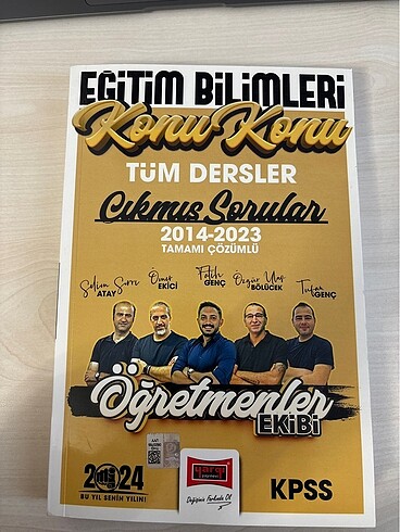 Eğitim Bilimleri Tüm Dersler Çıkmış Soruları 2014-2023 Yargı Yay