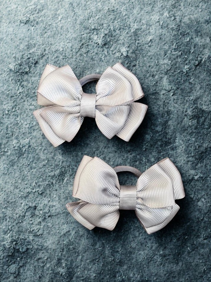 Gri 2li fiyonk lastikli toka - Görsel 2