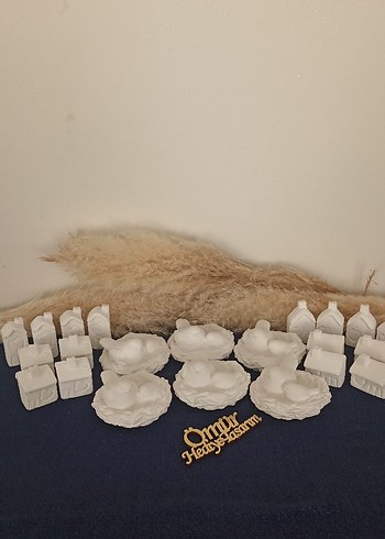 dekoratif mini evler, dekoratif kuş yuvası - Görsel 4