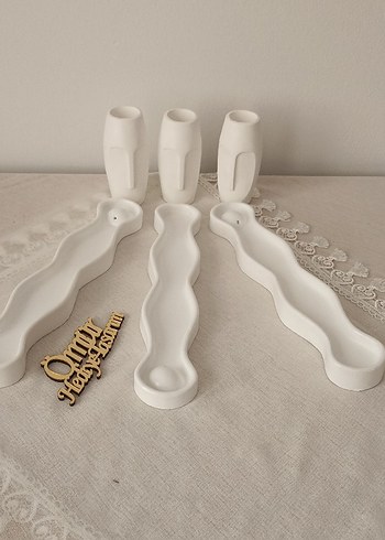 Beyaz Dalgalı çubuk tütsülük ve otantik çubukluk - Görsel 4