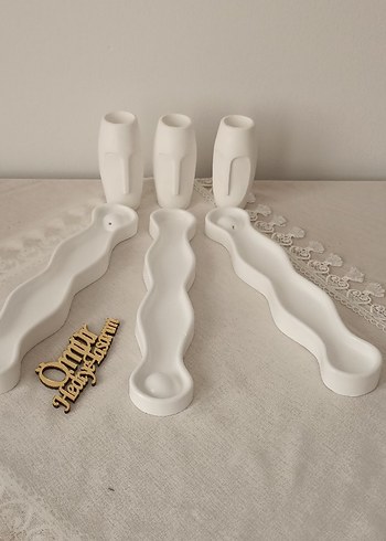 Beyaz Dalgalı çubuk tütsülük ve otantik çubukluk - Görsel 3