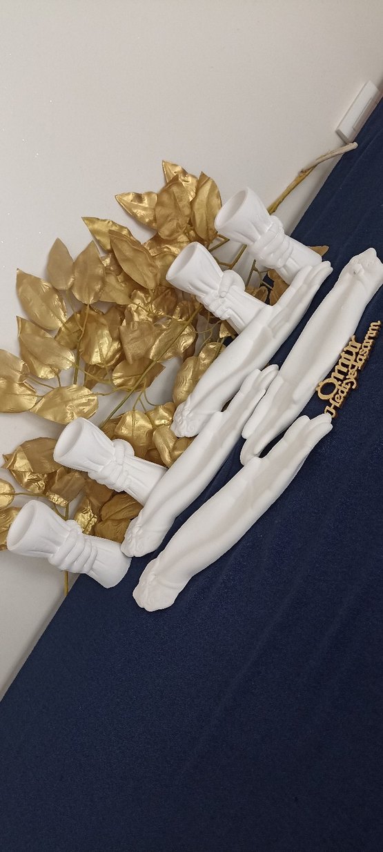 Beyaz el tütsü ve tütsülük set - Görsel 2