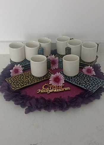 Dekoratif Kahve Fincanı Seti - Görsel 2