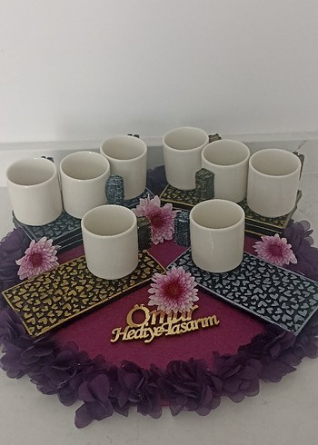 Dekoratif Kahve Fincanı Seti - Görsel 3