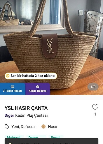 Ürün yeni