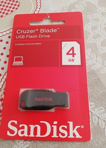 SanDisk flas bellek 4 gb