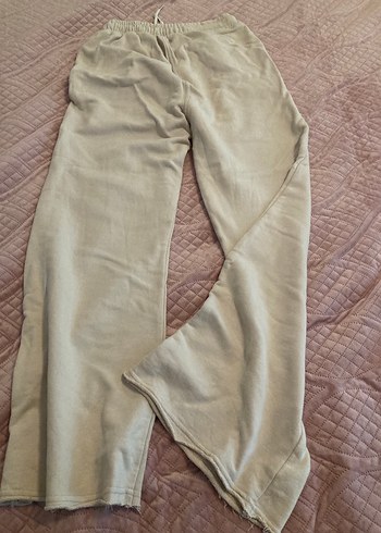 Beyaz Midi Kadın Kot Pantolon - Görsel 6