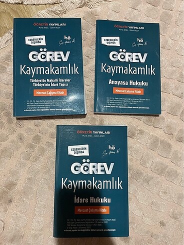 Kaymakamlık ders kitabı
