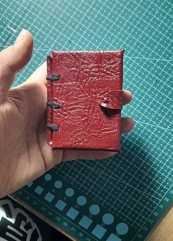Beden Renk Mini Notebook Sketchbook - Bordo
