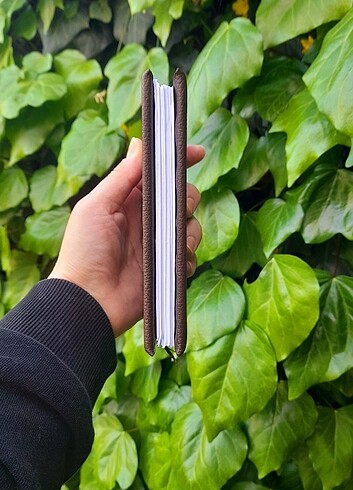  Beden KAHVERENGI DERİ DEFTER 