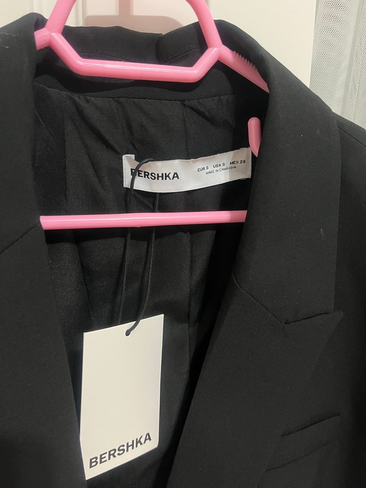 Siyah Kadın Ofis Blazer Ceket - Görsel 3