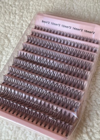 TEMU takma kirpik 20D-200 tane - Görsel 2