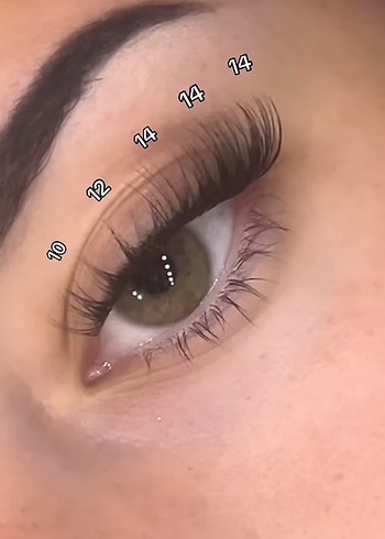 TEMU takma kirpik 20D-200 tane - Görsel 4