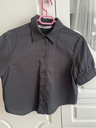 xs Beden Zara crop gömlek