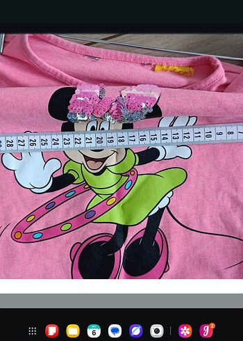 9 Yaş Beden Uzun Kollu Pembe Kız Çocuk Tişörtü