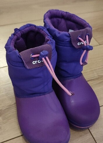 28 Beden mor Renk Crocs bot