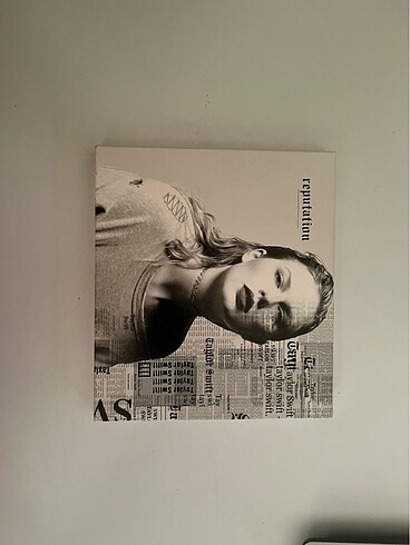 taylor swift, reputation cd ve poster