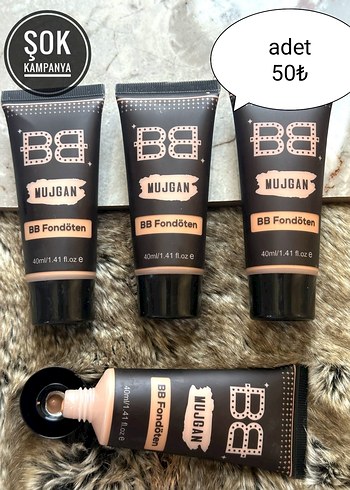 Mujgan BB Fondöten Koyu Bej 40ml