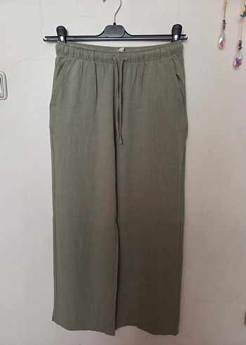 Stradivarius Keten Pantolon