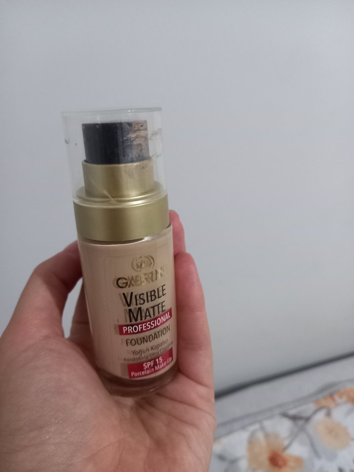 GABERINI Visible Matte Profesyonel Fondöten - Görsel 3