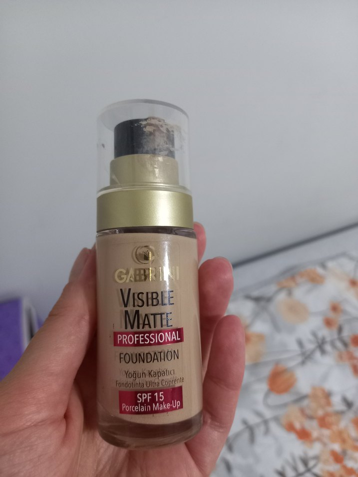 GABERINI Visible Matte Profesyonel Fondöten - Görsel 2