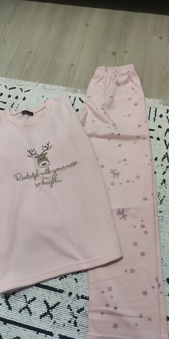Polar kışlık bayan pijama takımı 