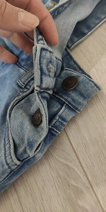 7 Yaş Beden mavi Renk Çocuk tulum , bahçıvan pantolon