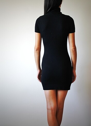 Zara Siyah mini elbise