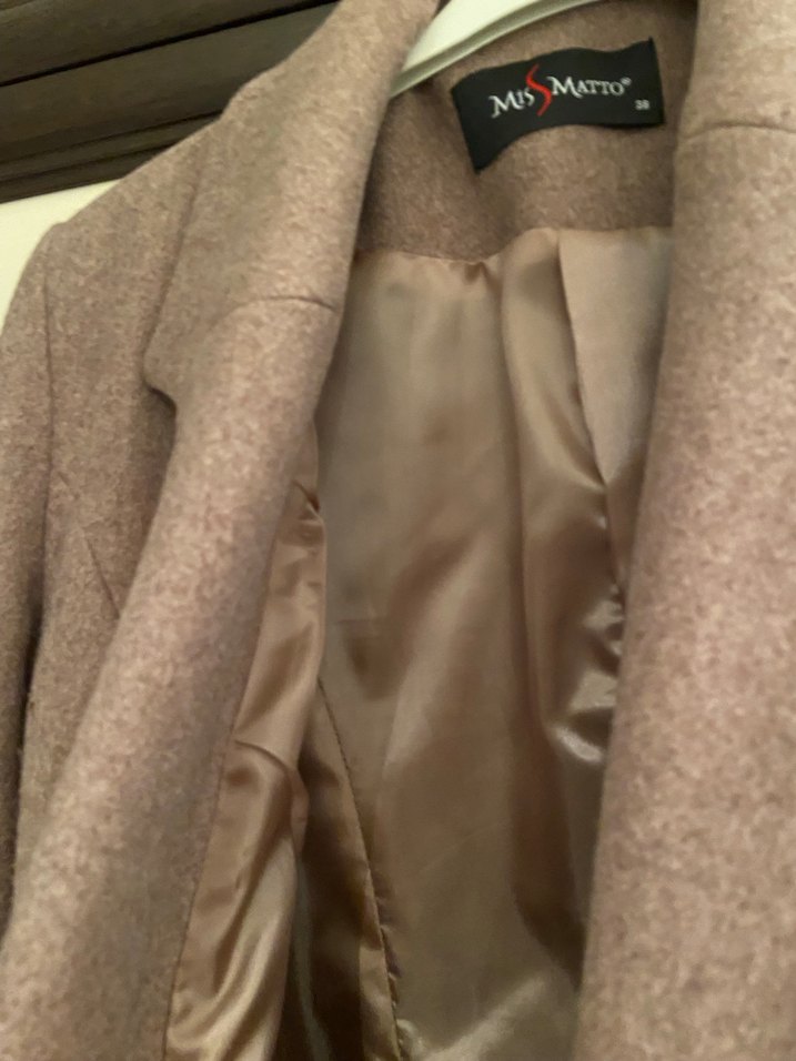 Düğmeli Kahverengi Kadın Midi Kaban - Görsel 2