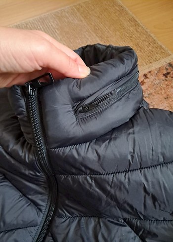 Siyah kadın mont - Görsel 3