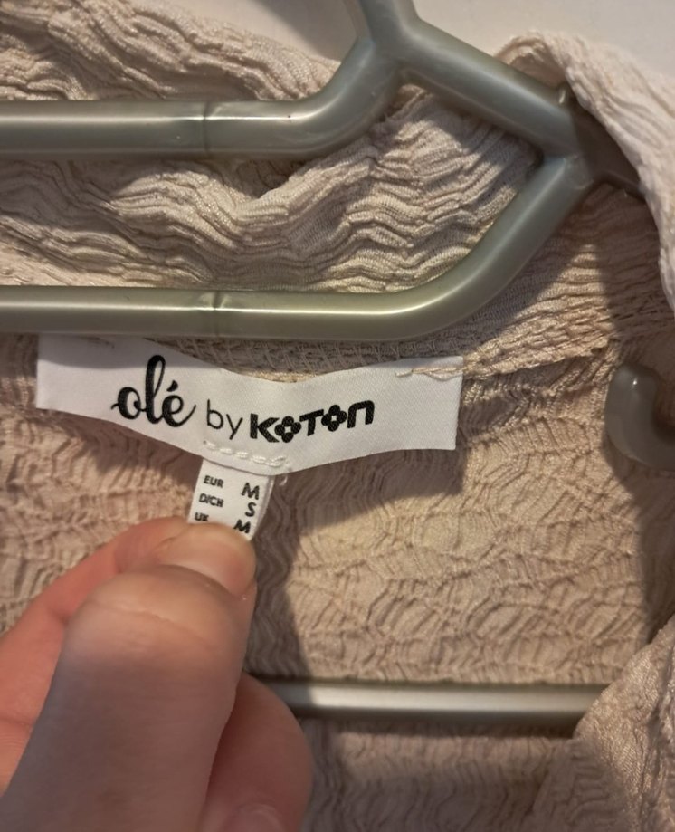 Bej Kısa Kollu Gömlek - Görsel 2