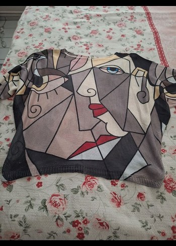 Desenli italyan kazak - Görsel 3