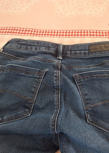 Kadın Lacivert ispanyol paça pantolon - Görsel 3