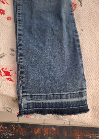 Kadın Mavi Denim Regular Fit Jean - Görsel 3