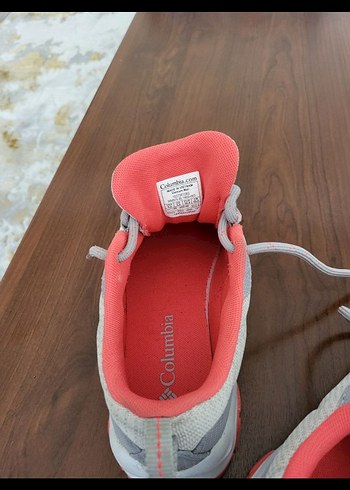 Kadın Beyaz Gri columbia spor ayakkabı - Görsel 5