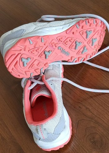 Kadın Beyaz Gri columbia spor ayakkabı - Görsel 6