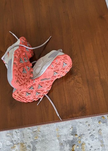 Kadın Beyaz Gri columbia spor ayakkabı - Görsel 3