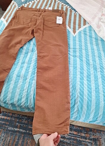 44 Beden camel Renk Mango erkek pantolon