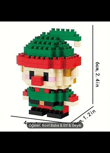  Yılbaşı Elf lego