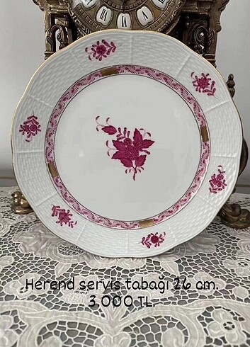 #herend 26 cm. Servis tabağı 