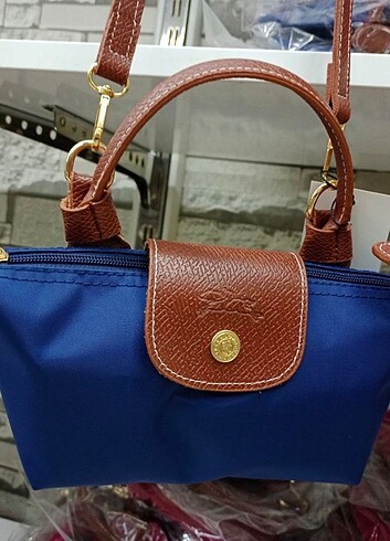 Beden lacivert Renk Longchamp tek saplı xs mini askılı çanta
