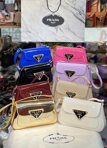 Prada gold çanta rugan çanta Jean çanta 