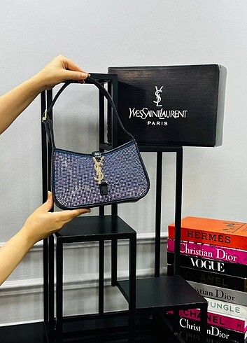 Beden siyah Renk YVES SAINT LAURENT LE 5 A STONE BAG ysl